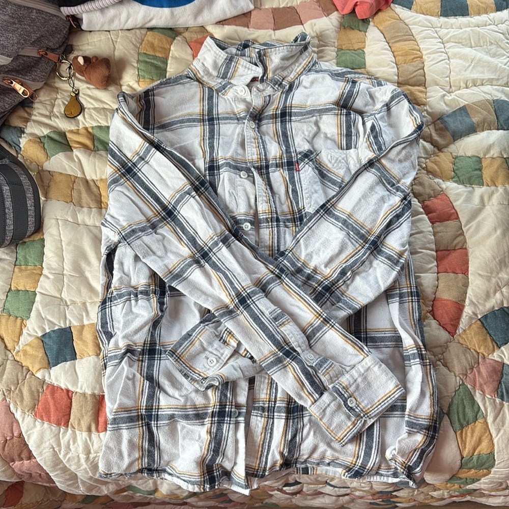 Levi’s, men’s, flannel, xl